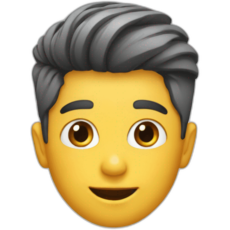 Kids with barber emoji