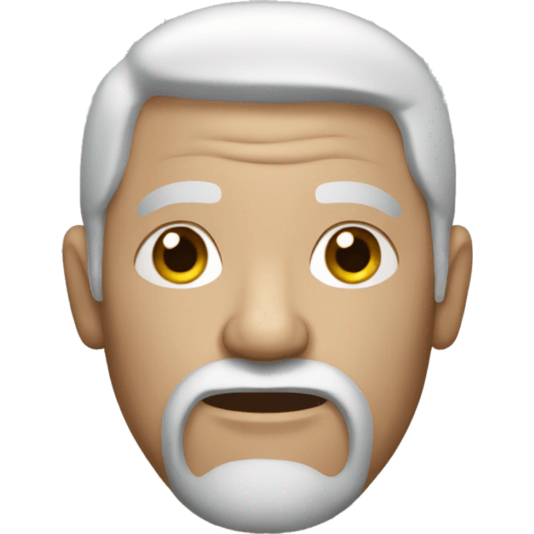 white homeless man emoji