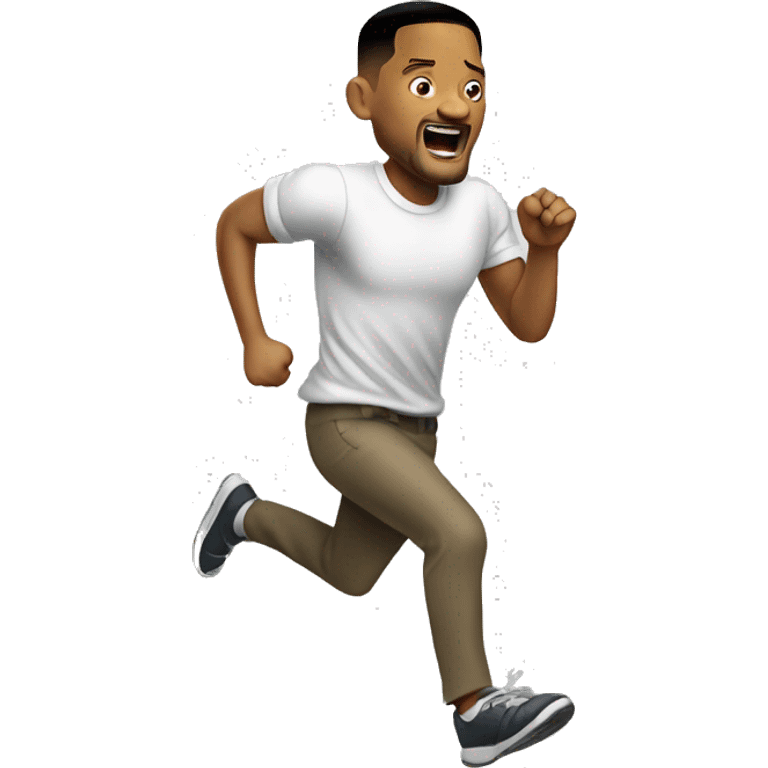 will smith running emoji