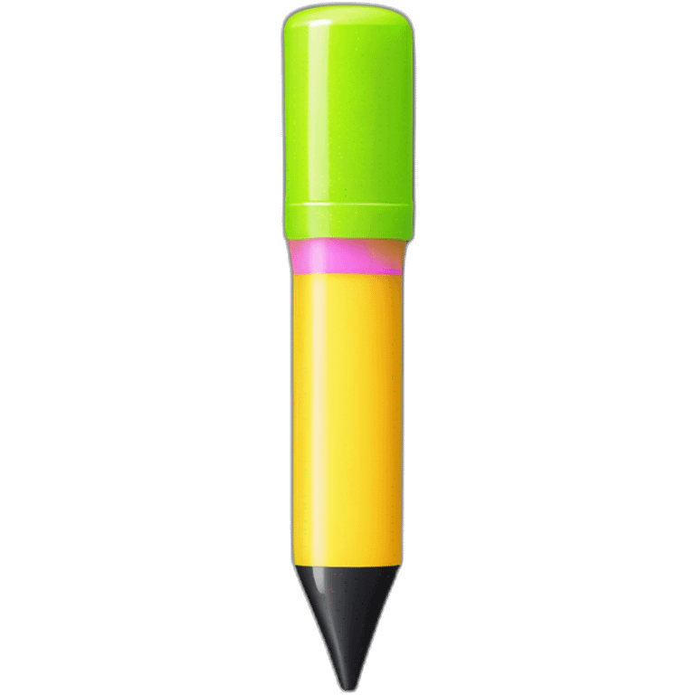 just the tip of a highlighter marker emoji