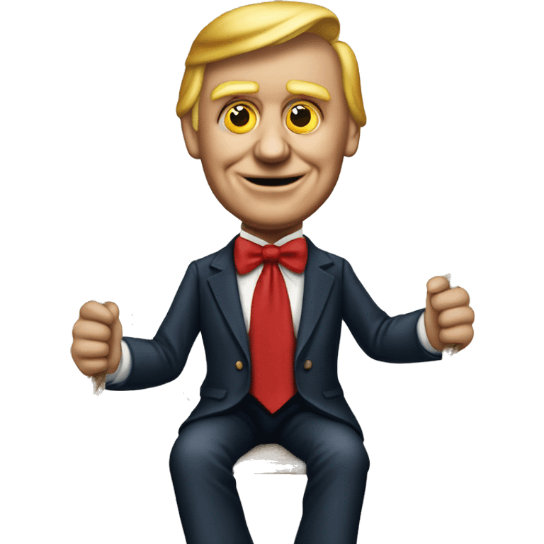  Trump marionette Pinocchio  emoji