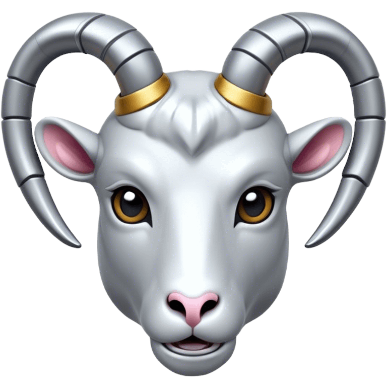 Futuristic Ram(Goat) head  emoji