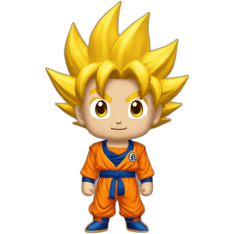 Goku super sayen emoji