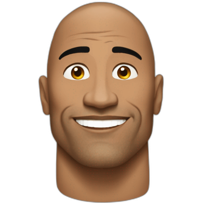 The rock emoji