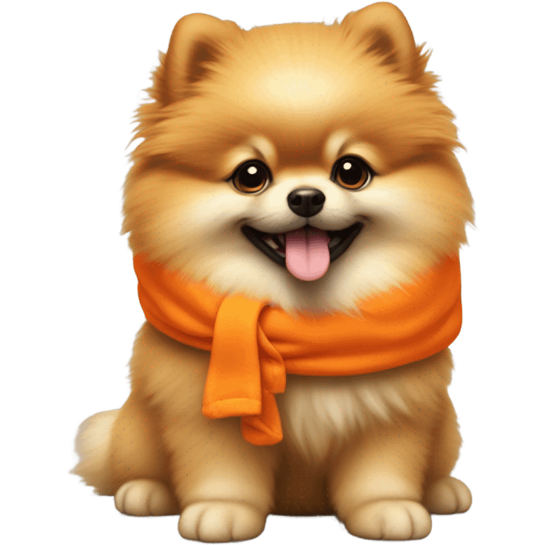 Pomeranian puppy emoji