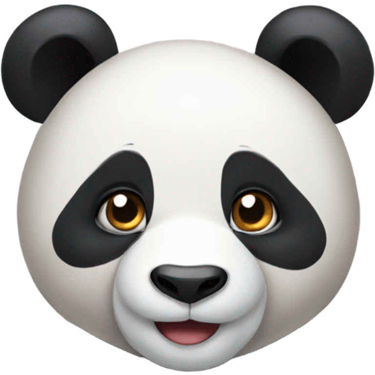 Oso panda corazón emoji