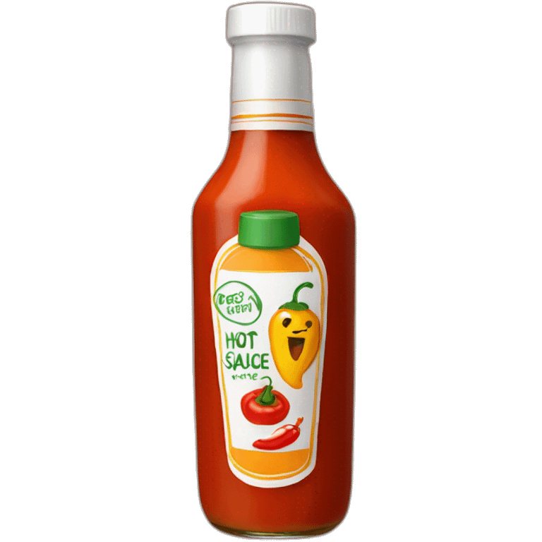 Hot sauce emoji