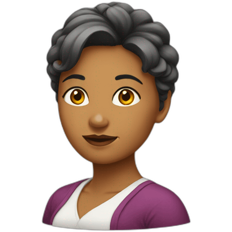 Femme grosse emoji