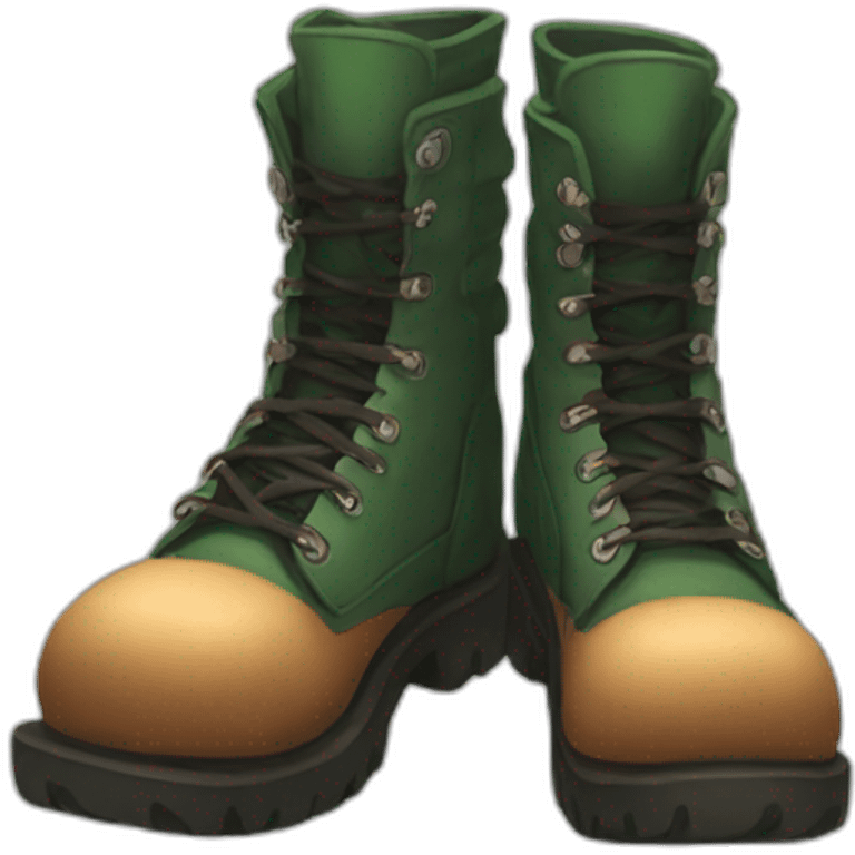 Katsuki bakugo pair of boots emoji