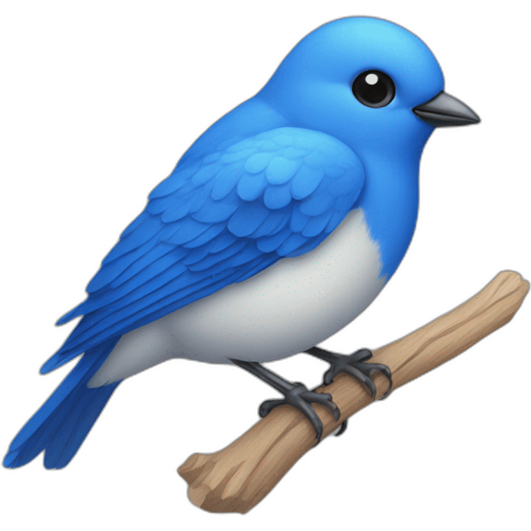 blue bird emoji