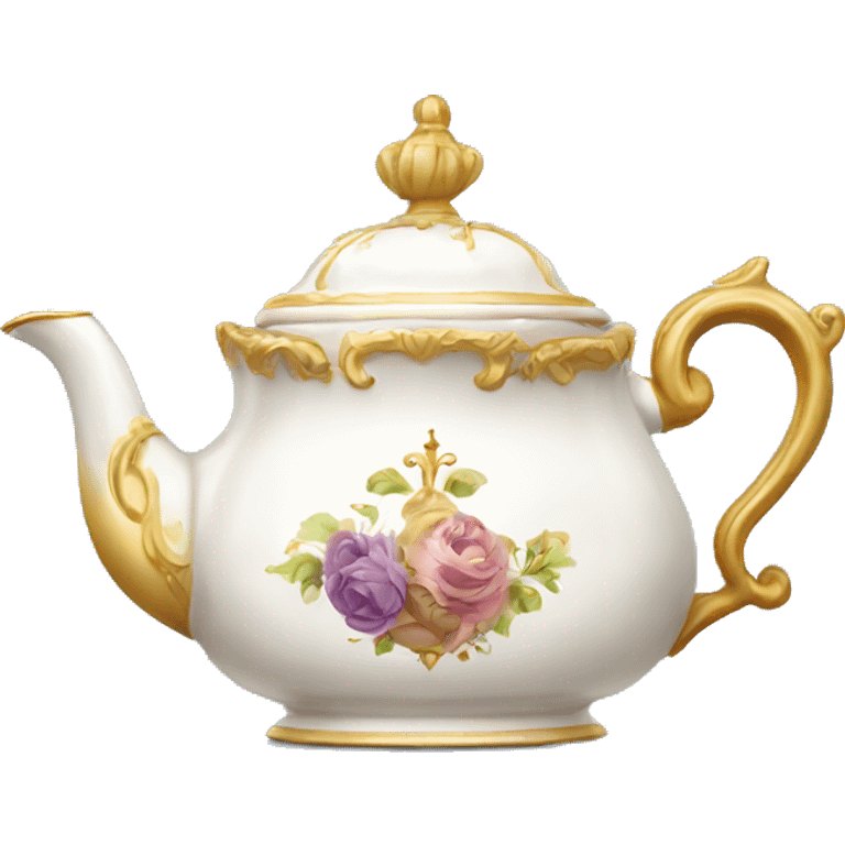 Royal fancy French teapot emoji