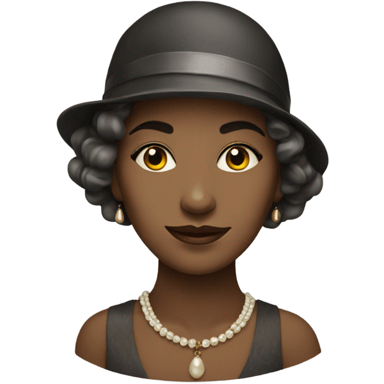 Woman out of the 20s  emoji