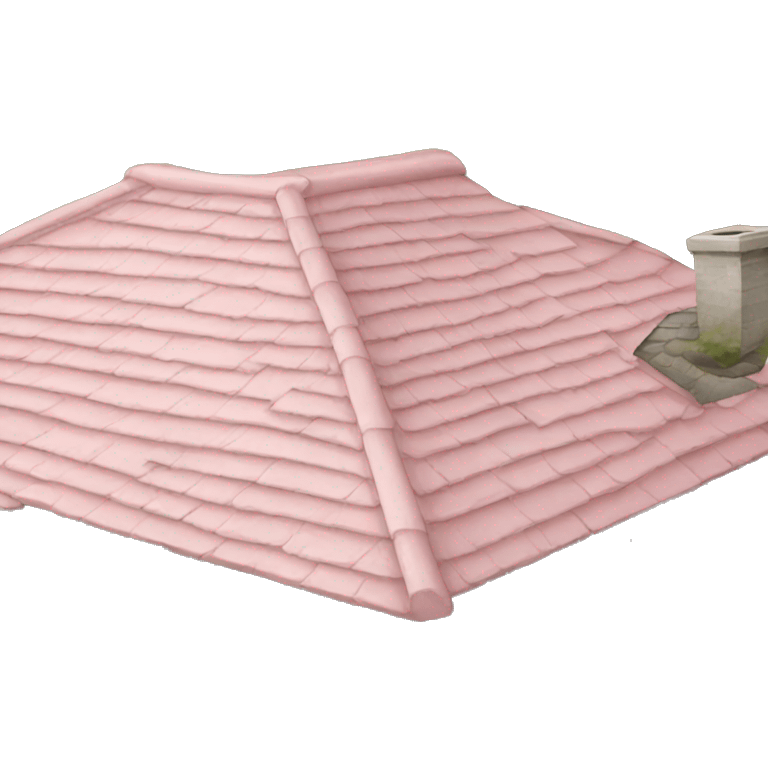 light pink roof emoji