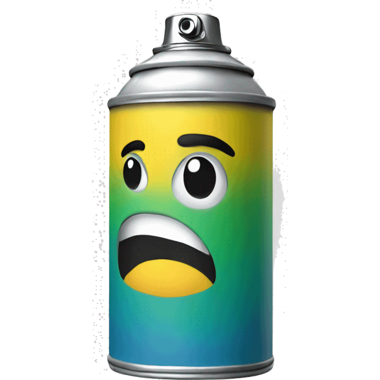 Spray paint can emoji