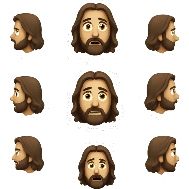 jesus confused emoji