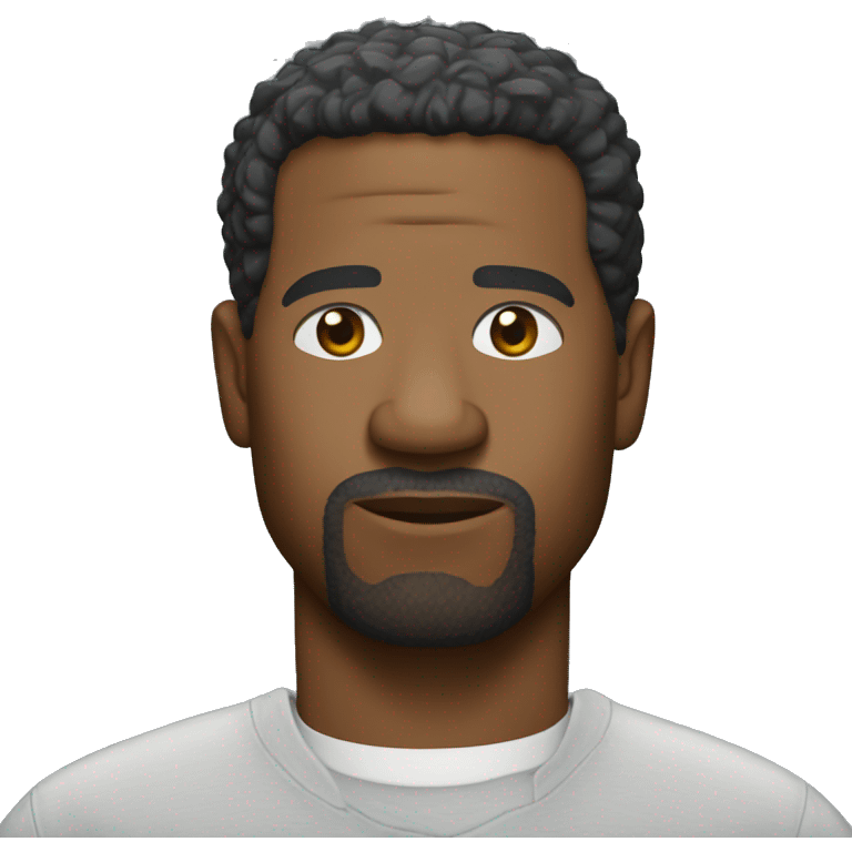 denzel washington wearing shirt emoji