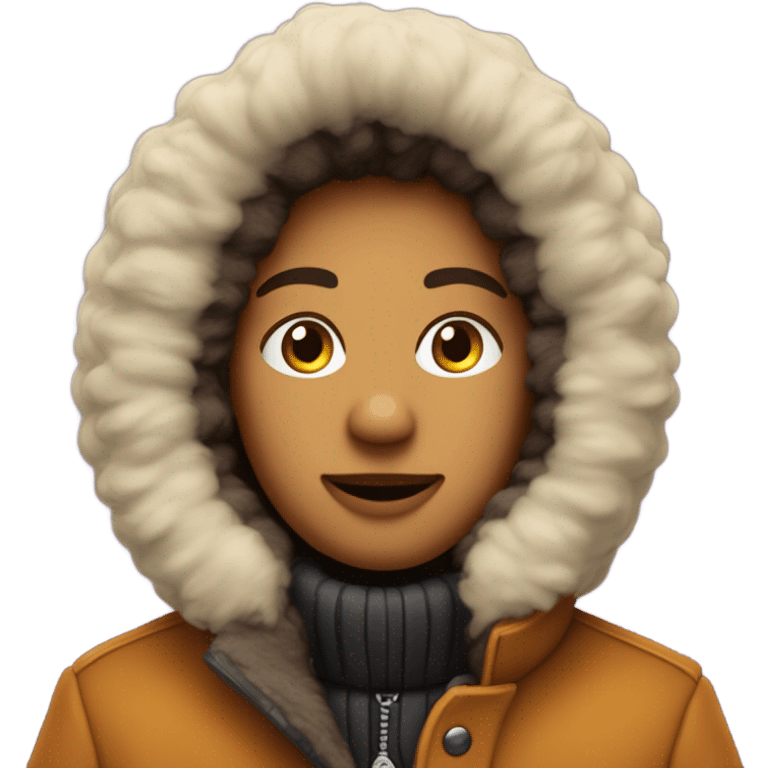 Coat cold emoji