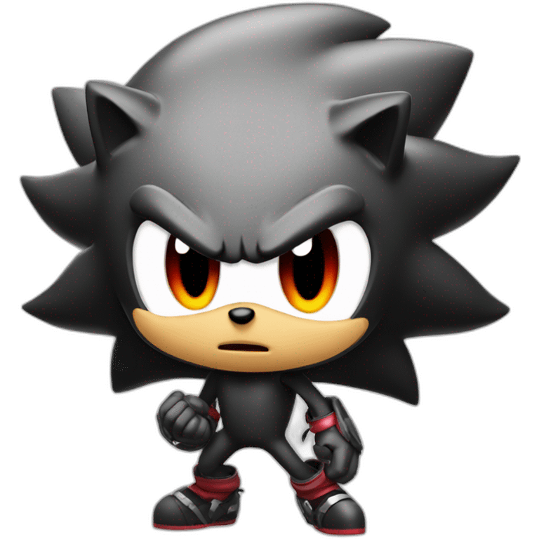 Shadow the hedgehog emoji