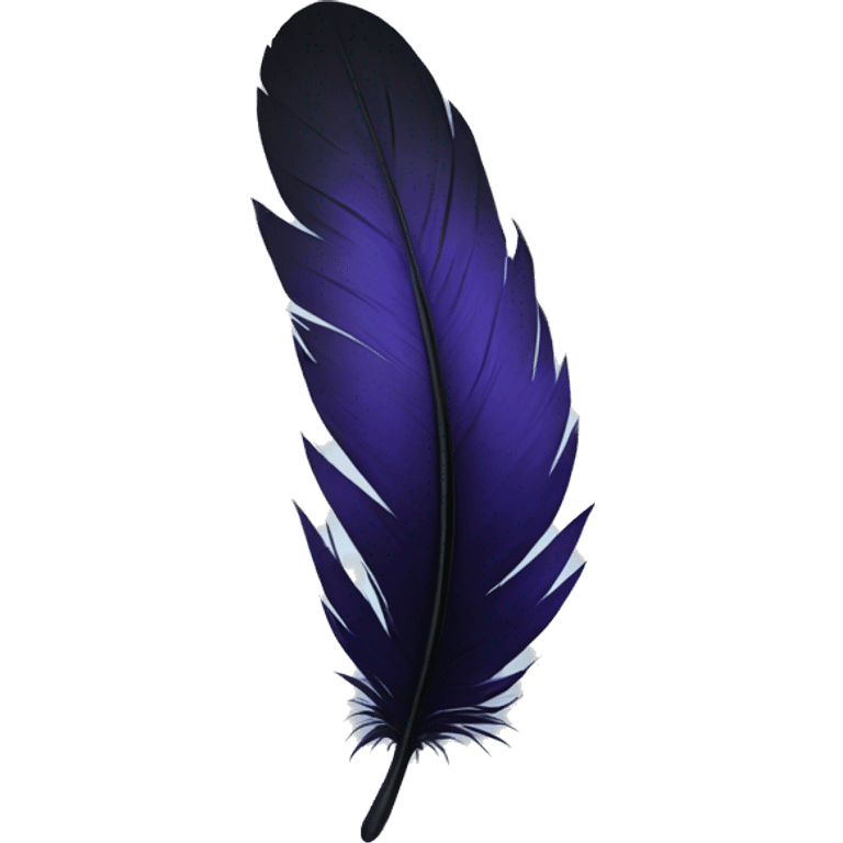 raven feather emoji