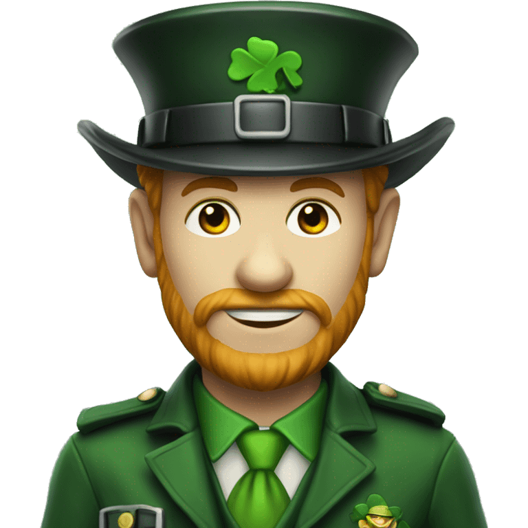 Leprechaun policemen  emoji