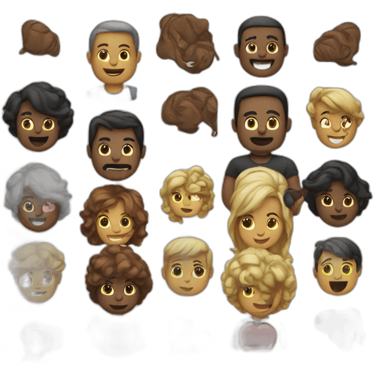 Group of people speaking  emoji