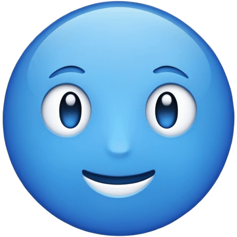 tick over a blue coloured circle emoji