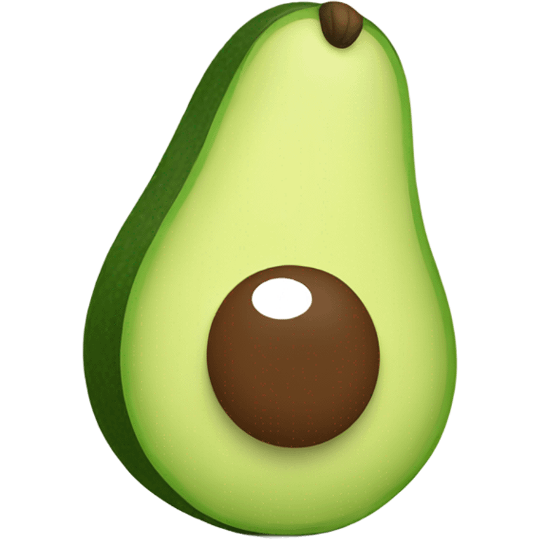 avocado waving hand emoji