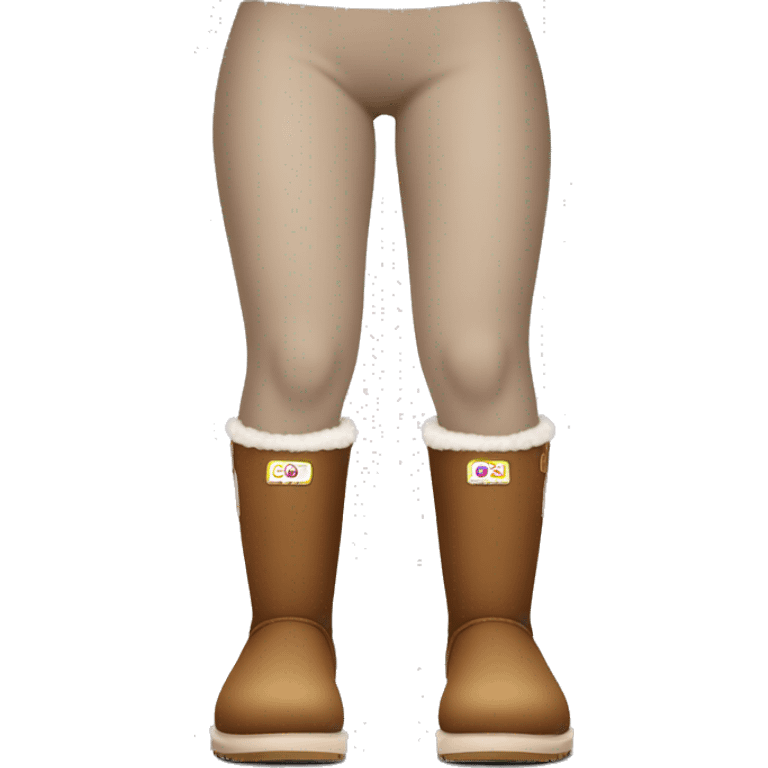 Clean girl uggs emoji