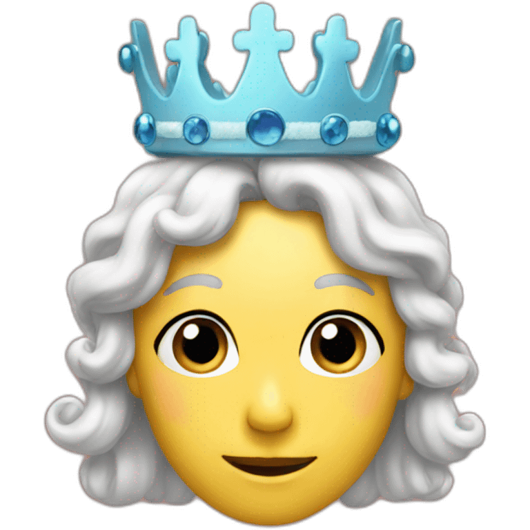 Crown christmas emoji