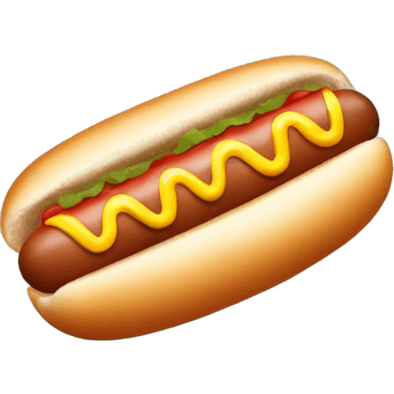 Hot dog between a soaking wet bun  emoji