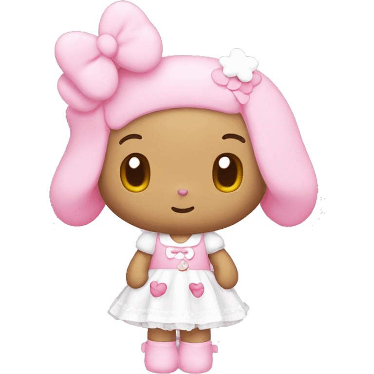 My melody hello kitty emoji emoji