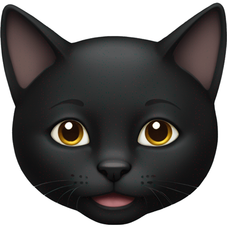 Black cat emoji