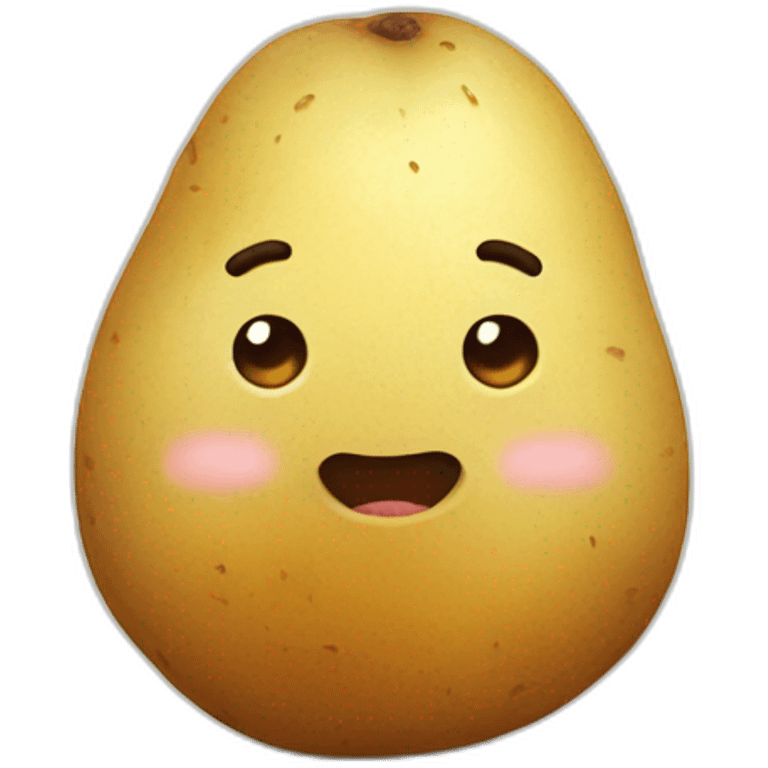 cute potato emoji