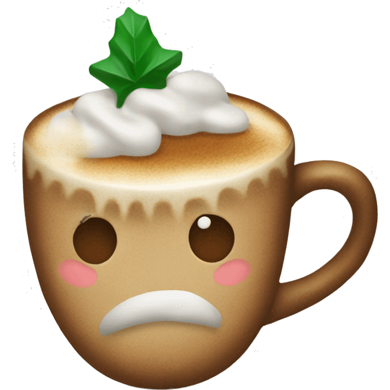 christmas latte emoji