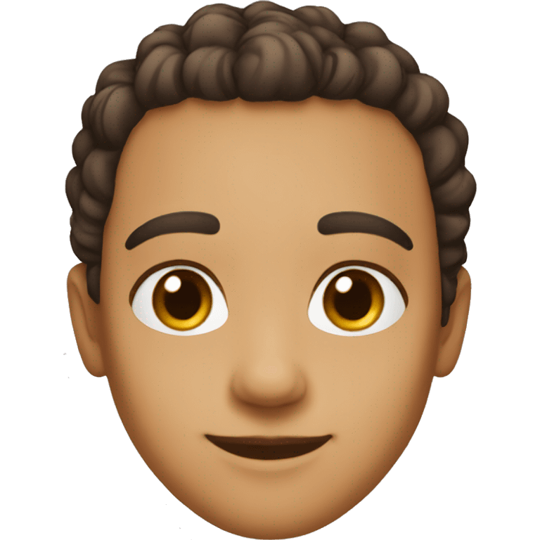 26	Mixed race	Regal features, warm brown eyes, enigmatic smile emoji