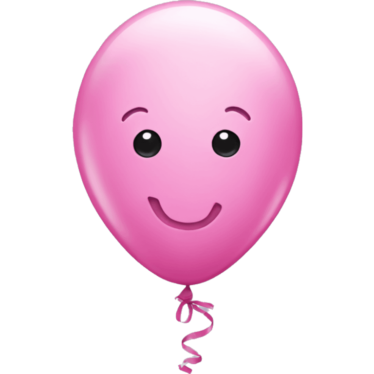 Pink balloon animal emoji