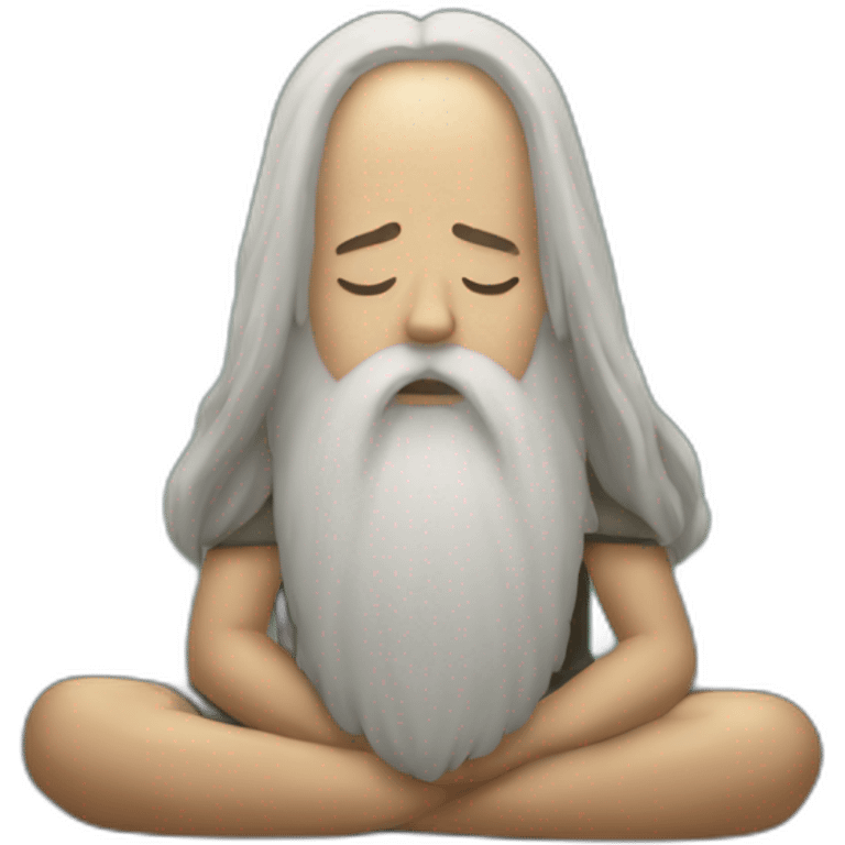 rick rubin who meditates emoji