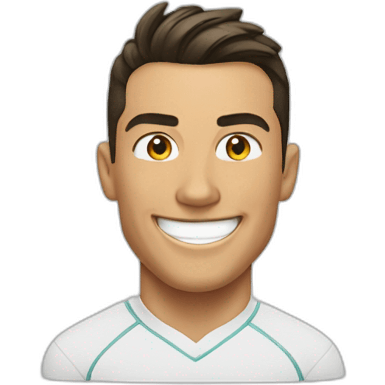 Cristiano Ronaldo Smile emoji