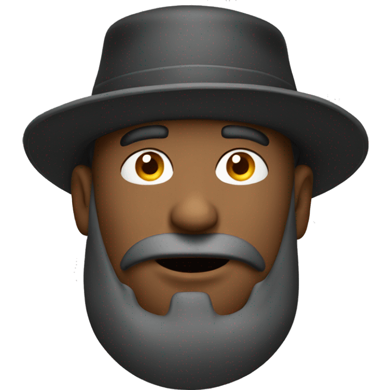 Hat man emoji