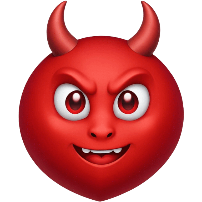 Devil heart emoji