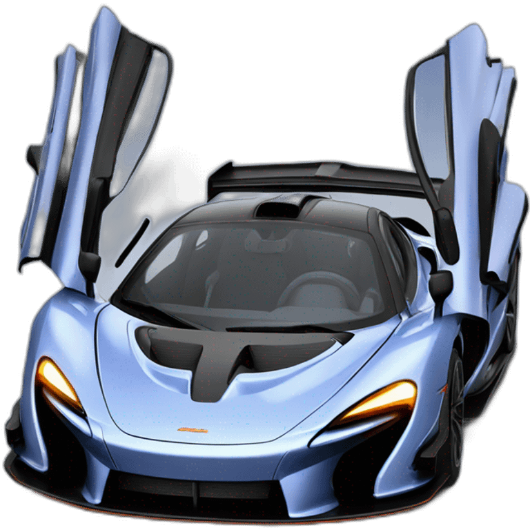 mclaren senna and bat  emoji