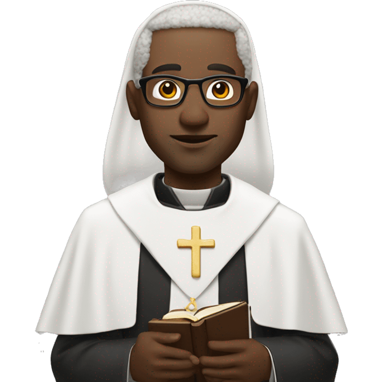 Blizzard dresses a priest ￼ emoji