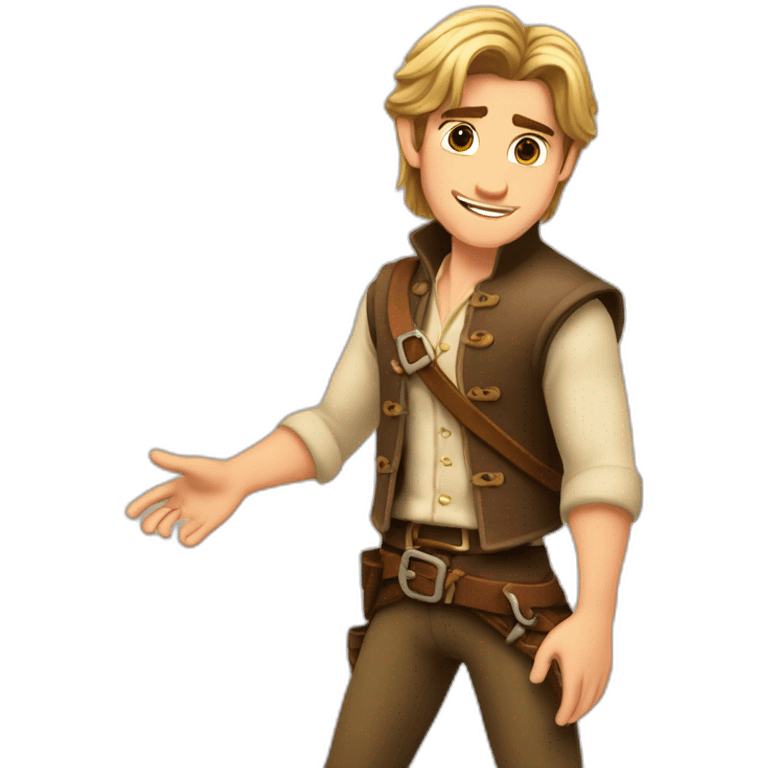 Flynn rider rapunzel emoji