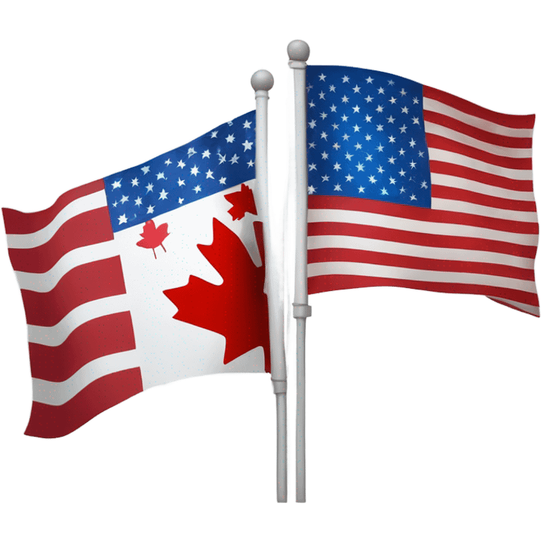 us canada flag emoji