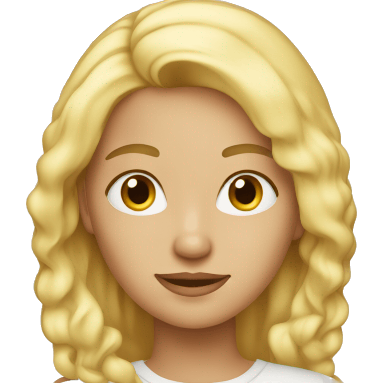 blond-30 years old-woman emoji