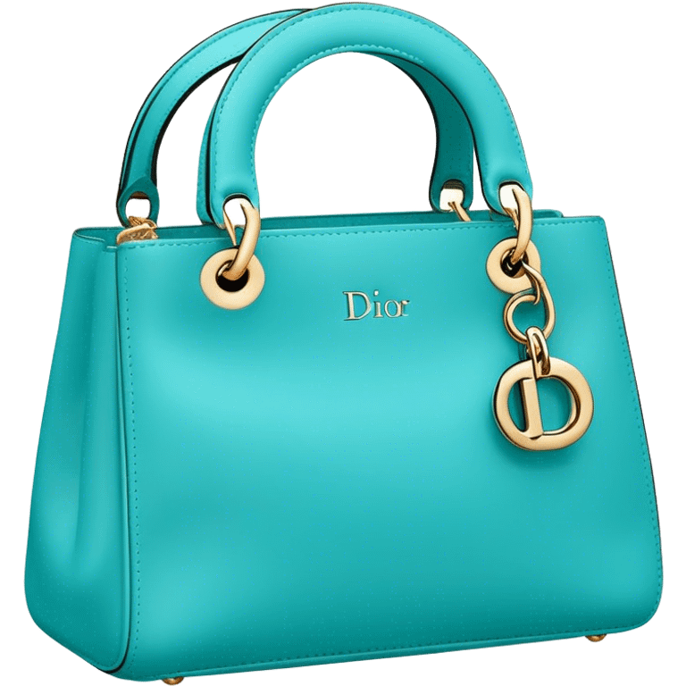 dior bag Turquoise colors emoji