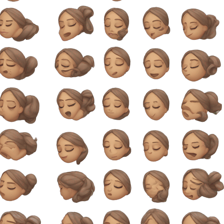 Ariana Grande sleeping emoji