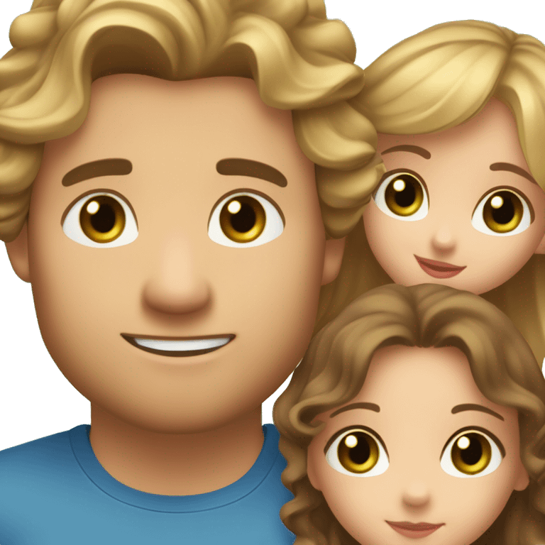 Family of 5:  Dad: Tall, brown hair/eyes, fair. Mom: Medium, blonde, green eyes, fair. Daughter 1: 3, long brown hair, brown eyes. Daughter 2: 2, curly blonde, blue eyes. Baby: 5 months, brown hair/eyes. emoji