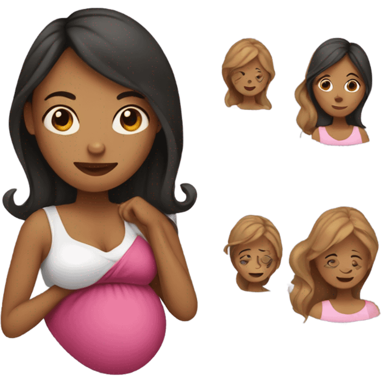 pregnant mom emoji