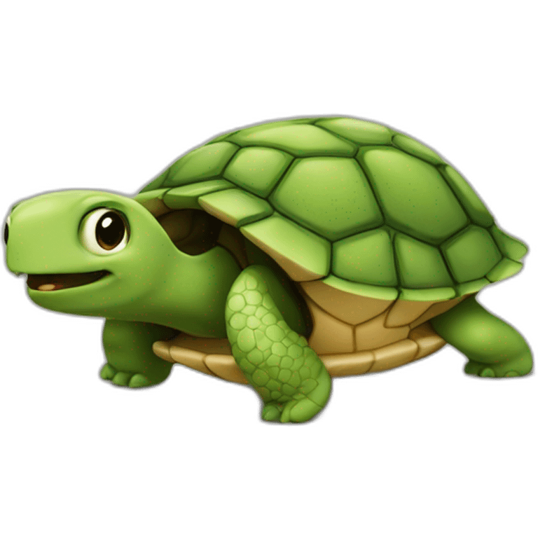 Bite sur tortue emoji